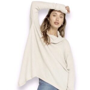 Free People | Juicy Thermal Long Sleeve Stone Cold Medium